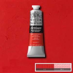 Cadmium Red Medium (S2) Artisan Watervermengbare olieverf 37 ml Kleur 099