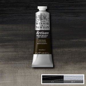 Ivory Black (S1) Artisan Watervermengbare olieverf 37 ml Kleur 331