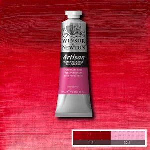 Permanent Rose (S1) Artisan Watervermengbare olieverf 37 ml Kleur 502