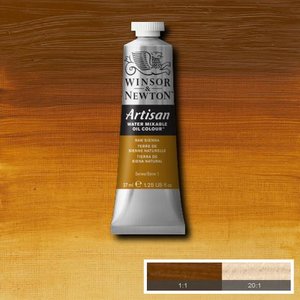 Raw Sienna (S1) Artisan Watervermengbare olieverf 37 ml Kleur 552