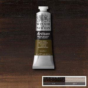 Raw Umber (S1) Artisan Watervermengbare olieverf 37 ml Kleur 554