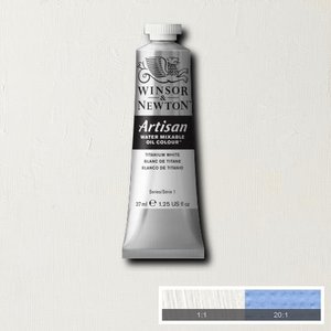 Titanium White (S1) Artisan Watervermengbare olieverf 37 ml Kleur 644