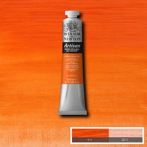 Cadmium Orange Hue (S1) Artisan Watervermengbare olieverf 200 ml Kleur 090