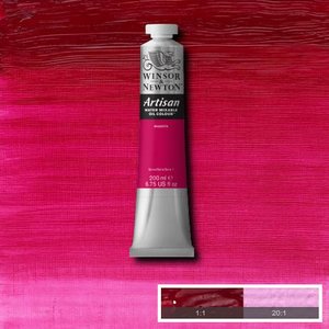 Magenta (S1) Artisan Watervermengbare olieverf 200 ml Kleur 380