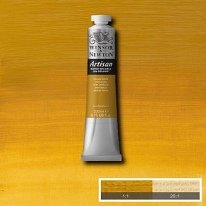 Yellow Ochre (S1) Artisan Watervermengbare olieverf 200 ml Kleur 744