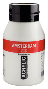 Zinkwit Amsterdam Standard Series Acrylverf (1 liter) 1000 ML Kleur 104