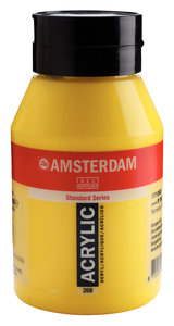 Azogeel Licht Amsterdam Standard Series Acrylverf (1 liter) 1000 ML Kleur 268