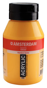 Azogeel Donker Amsterdam Standard Series Acrylverf (1 liter) 1000 ML Kleur 270