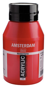Karmijn Amsterdam Standard Series Acrylverf (1 liter) 1000 ML Kleur 318