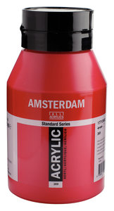Primair Magenta Amsterdam Standard Series Acrylverf (1 liter) 1000 ML Kleur 369