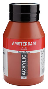 Sienna Gebrand Amsterdam Standard Series Acrylverf (1 liter) 1000 ML Kleur 411