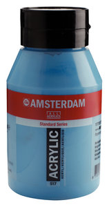 Koningsblauw Amsterdam Standard Series Acrylverf (1 liter) 1000 ML Kleur 517