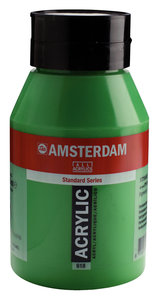 Permanentgroen Licht Amsterdam Standard Series Acrylverf (1 liter) 1000 ML Kleur 618