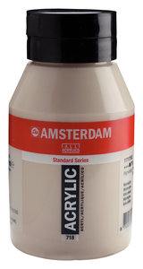 Warmgrijs Amsterdam Standard Series Acrylverf (1 liter) 1000 ML Kleur 718