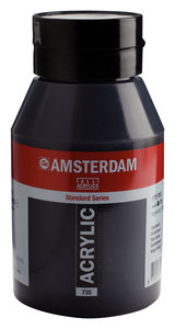 Oxydzwart Amsterdam Standard Series Acrylverf (1 liter) 1000 ML Kleur 735
