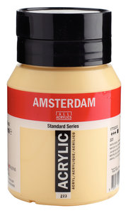 Napelsgeel Donker Amsterdam Standard Series Acrylverf 500 ML Kleur 223
