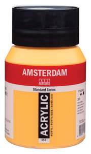 Goudgeel Amsterdam Standard Series Acrylverf 500 ML Kleur 253