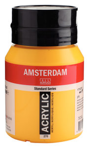 Azogeel Donker Amsterdam Standard Series Acrylverf 500 ML Kleur 270