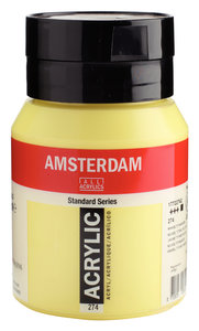 Nikkeltitaangeel Amsterdam Standard Series Acrylverf 500 ML Kleur 274