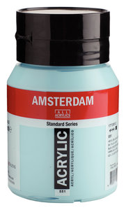 Hemelsblauw Licht Amsterdam Standard Series Acrylverf 500 ML Kleur 551
