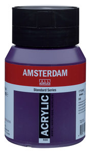Permanentblauwviolet Amsterdam Standard Series Acrylverf 500 ML Kleur 568