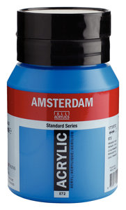 Primaircyaan Amsterdam Standard Series Acrylverf 500 ML Kleur 572