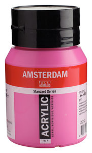 Permanentrood Violet Licht Amsterdam Standard Series Acrylverf 500 ML Kleur 577
