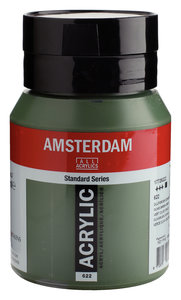 Olijfgroen Donker Amsterdam Standard Series Acrylverf 500 ML Kleur 622