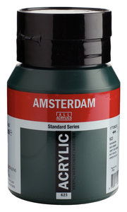 Sapgroen Amsterdam Standard Series Acrylverf 500 ML Kleur 623