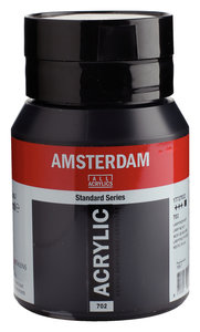 Lampenzwart Amsterdam Standard Series Acrylverf 500 ML Kleur 702