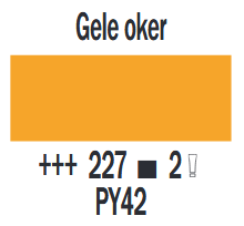Gele Oker Cobra Artist watermengbare olieverf 150 ML (S 2) Kleur 227