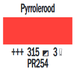 Pyrrolerood Cobra Artist watermengbare olieverf 150 ML (S 3) Kleur 315