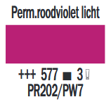 Perm. Roodviolet Licht Cobra Artist watermengbare olieverf 150 ML (S 3) Kleur 577