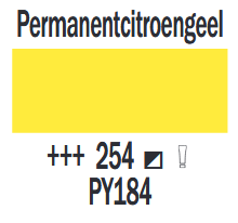 Permanentcitroengeel Cobra Study Watermengbare Olieverf 40 ML (S 1) Kleur 254