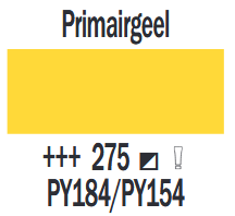 Primairgeel Cobra Study Watermengbare Olieverf 40 ML (S 1) Kleur 275