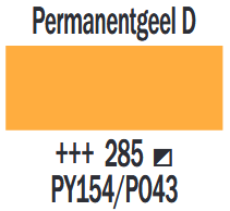 Permanentgeel Donker Cobra Study Watermengbare Olieverf 40 ML (S 1) Kleur 285