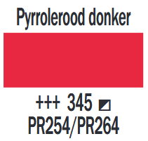 Pyrolerood Donker Cobra Study Watermengbare Olieverf 40 ML (S 1) Kleur 345