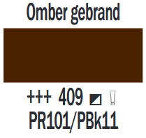 Omber Gebrand Cobra Study Watermengbare Olieverf 40 ML (S 1) Kleur 409