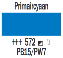 Primaircyaan Cobra Study Watermengbare Olieverf 40 ML (S 1) Kleur 572