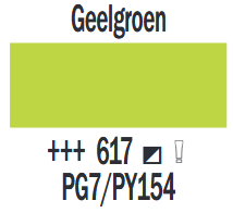 Geelgroen Cobra Study Watermengbare Olieverf 40 ML (S 1) Kleur 617