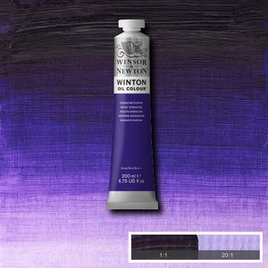 Dioxazine Purple Winton Olieverf van Winsor & Newton 200 ML Kleur 229