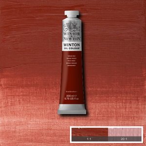 Indian Red Winton Olieverf van Winsor & Newton 200 ML Kleur 317