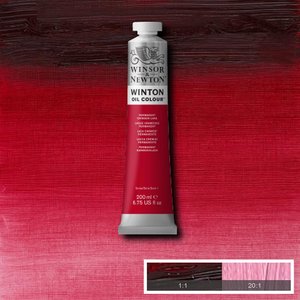 Permanent Crimson Lake Winton Olieverf van Winsor & Newton 200 ML Kleur 478