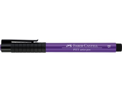 Purper Violet Pitt Artist Pen Tekenstift Brush (B) Kleur 136