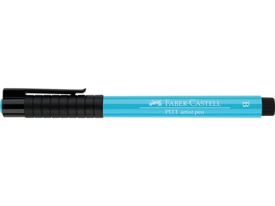 Turquoise Licht Pitt Artist Pen Tekenstift Brush (B) Kleur 154