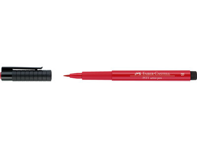 Deep Scarlet Red Pitt Artist Pen Tekenstift Brush (B) Kleur 219