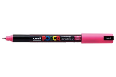 Pink Gekalibreerde punt Posca Acrylverf Marker PC1MR Kleur 13