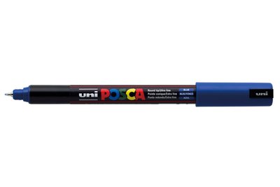 Blue Gekalibreerde punt Posca Acrylverf Marker PC1MR Kleur 33