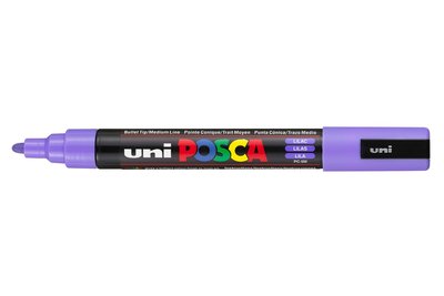 Lilac Conische punt Posca Acrylverf Marker PC5M Kleur 34