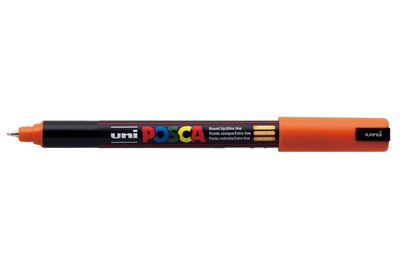 (Dark) Orange Gekalibreerde punt Posca Acrylverf Marker PC1MR Kleur 4